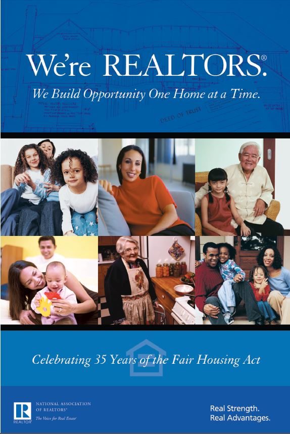 35th Anniversary of the Fair Housing Act Poster