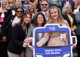 Riding With The Brand - Members pose together during REALTOR® Day at the Capitol, Little Rock, Arkansas 