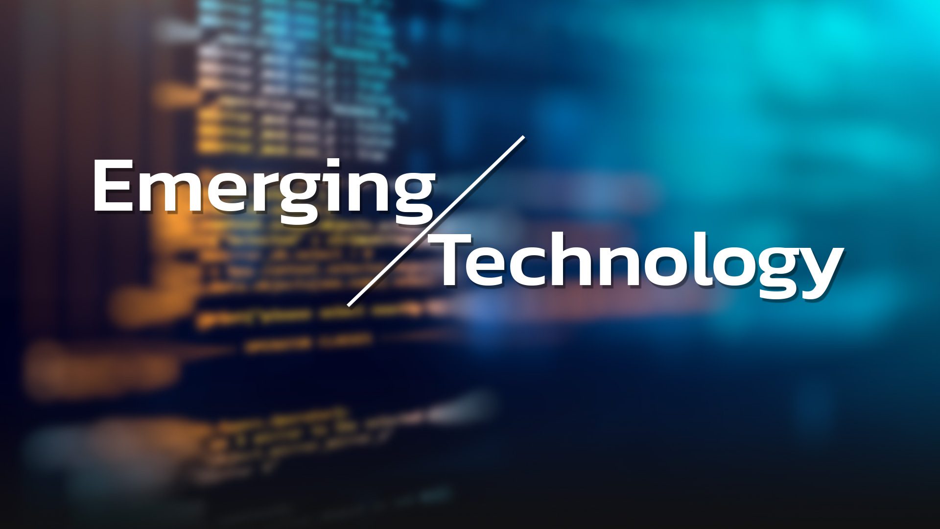 Emerging Technology Blog