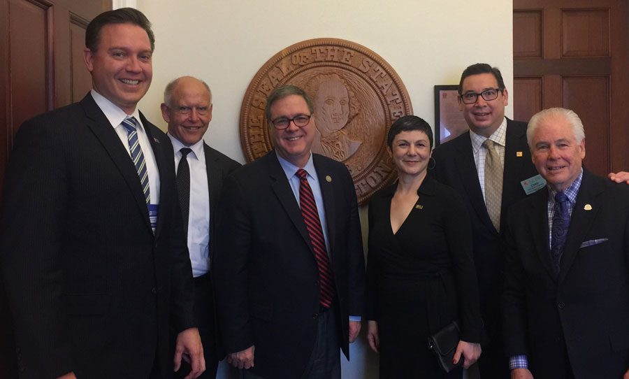 Congressman Denny Heck meets with members of the Washington Association of REALTORS®