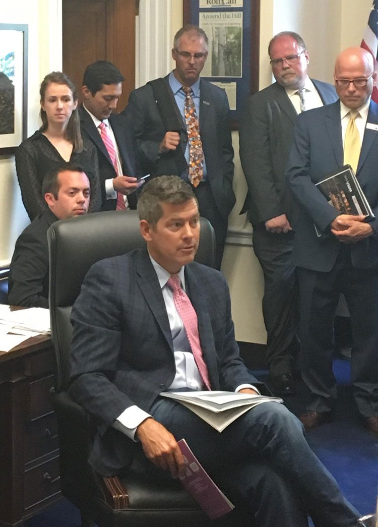 Congressman Sean Duffy meets with members from Wisconsin