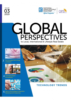 Cover of Global Perspectives Issue 03 2019: Technology Trends