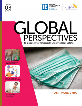 Cover of the 2020 V3 Issue of Global Perspectives: Post Pandemic