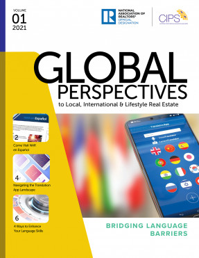 Cover of the 2021 Volume 01 issue of Global Perspectives: Bridging Language Barriers