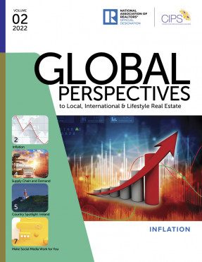 Cover of the 2022 Volume 1 issue of Global Perspectives: Inflation