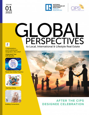 Cover of the 2022 Volume 1 issue of Global Perspectives: After the CIPS Designee Celebration