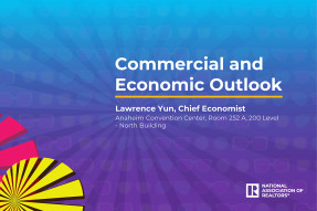 Cover of Lawrence Yun's slides: Commercial and Economic Outlook, November 15, 2023