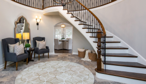 Large Foyer with staircase entrance