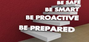 Be Prepared Proactive Smart Safe Steps 3d Illustration
