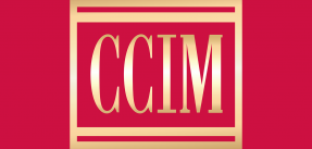 CCIM Institute logo on red background