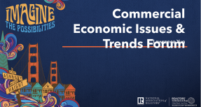 Cover of Lawrence Yun's presentation slides: Commercial Economic Issues & Trends Forum
