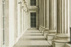 Legal Court - Columns and Hallway