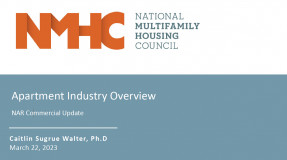 National Multifamily Housing Council Apartment Industry Overview March 22, 2023