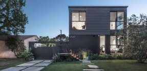A modular home in Los Angeles