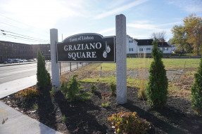 After: revitalization has begun on Graziano Community Park
