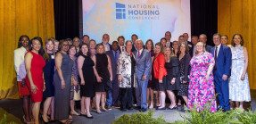Joe Ventrone and guests at the Housing Visionary Awards Gala
