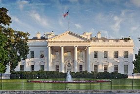 The White House front lawn