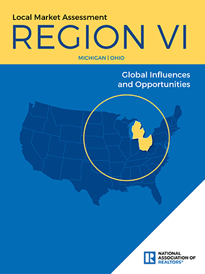 Cover of the Local Market Assessment report for NAR Region VI: Michigan and Ohio