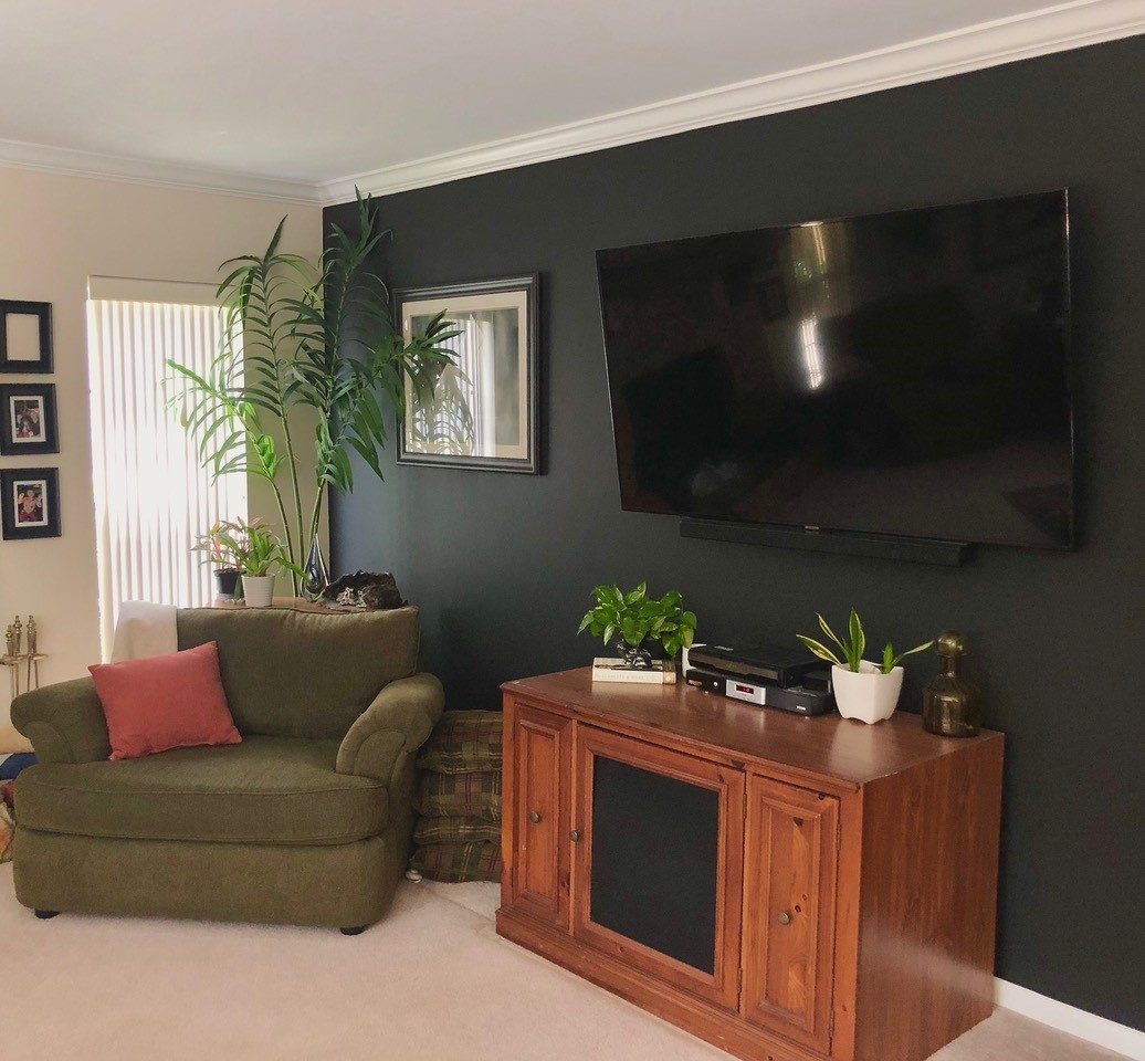 Black Accent Wall