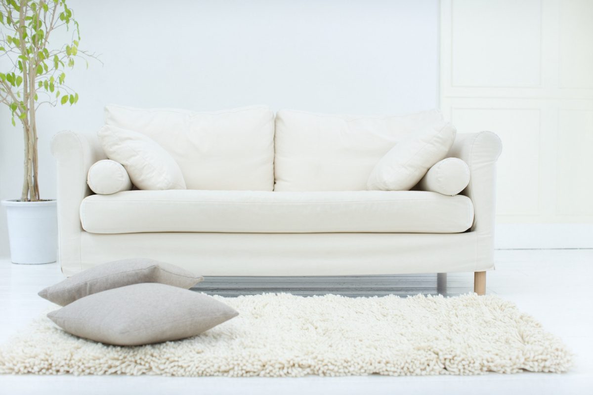 White Couch & Interior