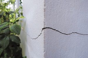 Crack in house foundation