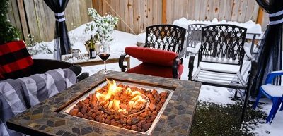 Outdoor area with snow