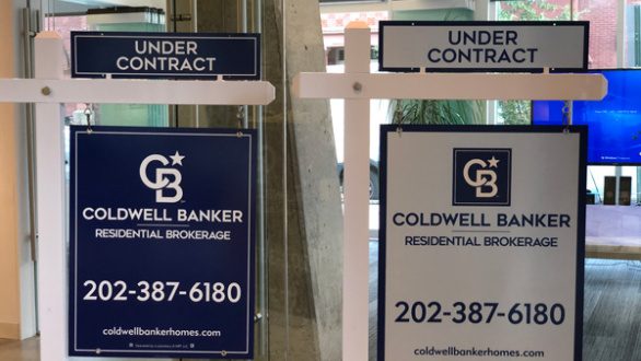 Coldwell Banker yard signs