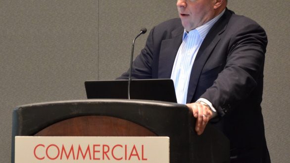 Mike Kennealy addresses the Commercial Legislation & Regulatory Advisory Board