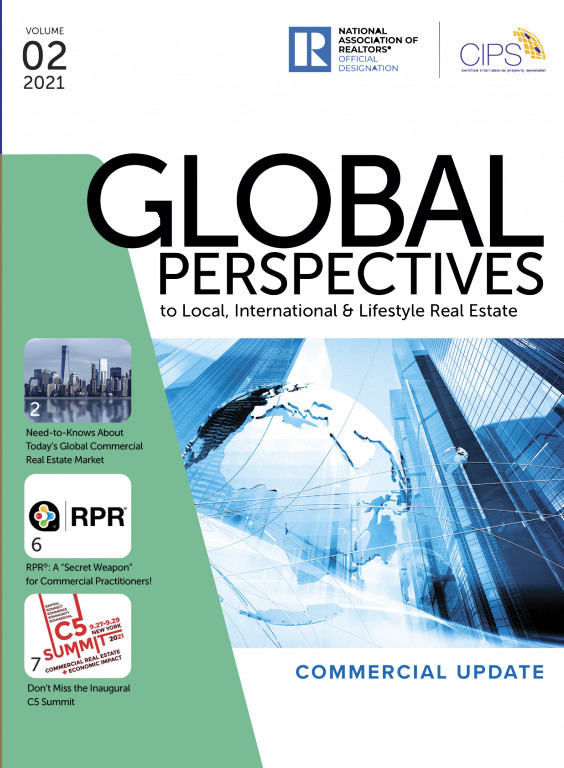Cover of the 2021 Volume 02 issue of Global Perspectives: Commercial Update