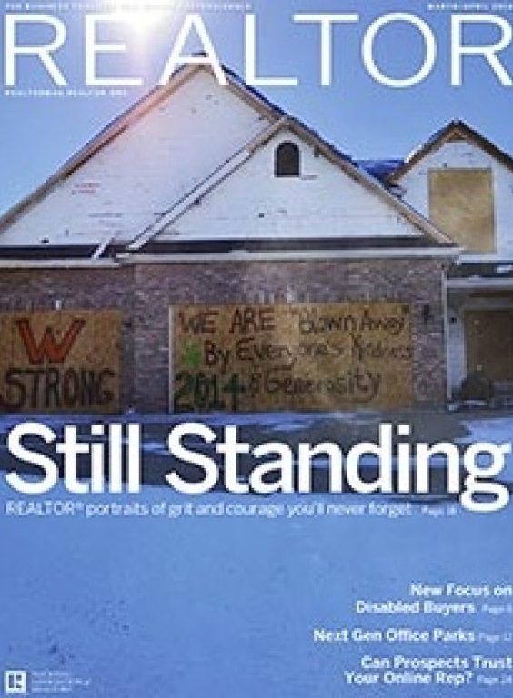 REALTOR® Magazine Cover, March-April 2014: Still Standing