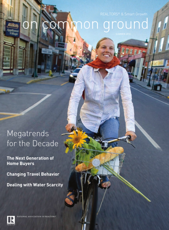 Cover of the 2010 Summer issue of On Common Ground: Megatrends for the Decade