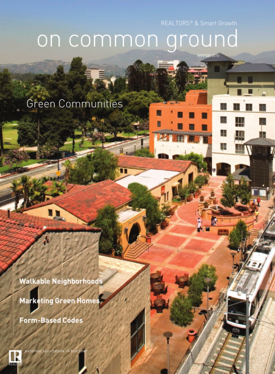 Cover of the 2010 Winter issue of On Common Ground: Green Communities