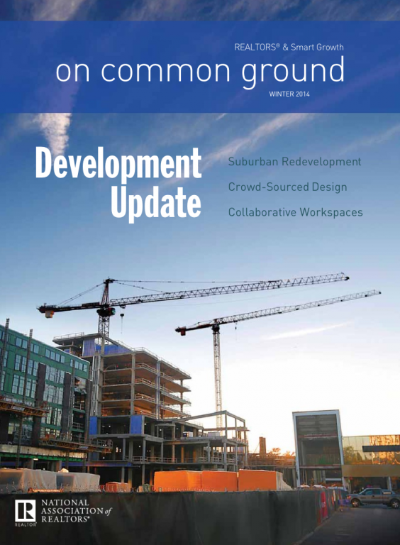 Cover of the 2014 Winter issue of On Common Ground: Development Update