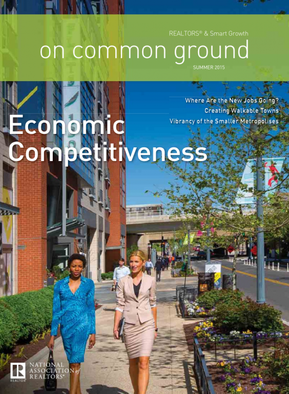 Cover of the 2015 Summer issue of On Common Ground: Economic Competitiveness