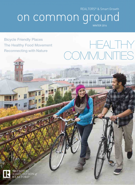 Cover of the 2016 Winter issue of On Common Ground: Healthy Communities