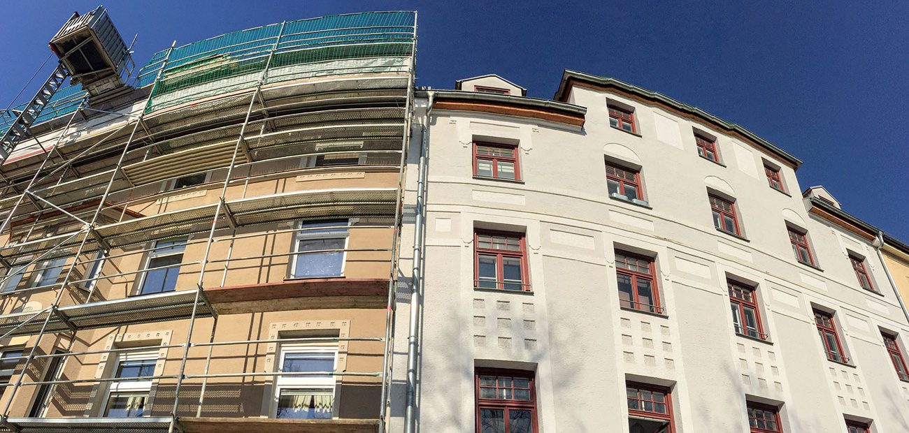 Residential Building Before & After