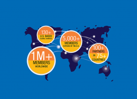 World map: 2019 International REALTOR® Membership