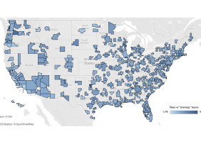U.S. Map: Returning buyers