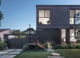 A modular home in Los Angeles