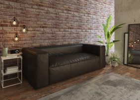 Dark sofa