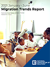 Cover of the 2021 January–June Migration Trends report