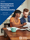 Cover of the Downpayment Expectations and Hurdles to Homeownership report