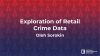 Cover slide: Exploration of Retail Crime, Oleh Sorokin's presentation slides from the 2024 REALTORS® Legislative Meetings