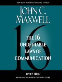 16 Undeniable Laws of Communication eBook